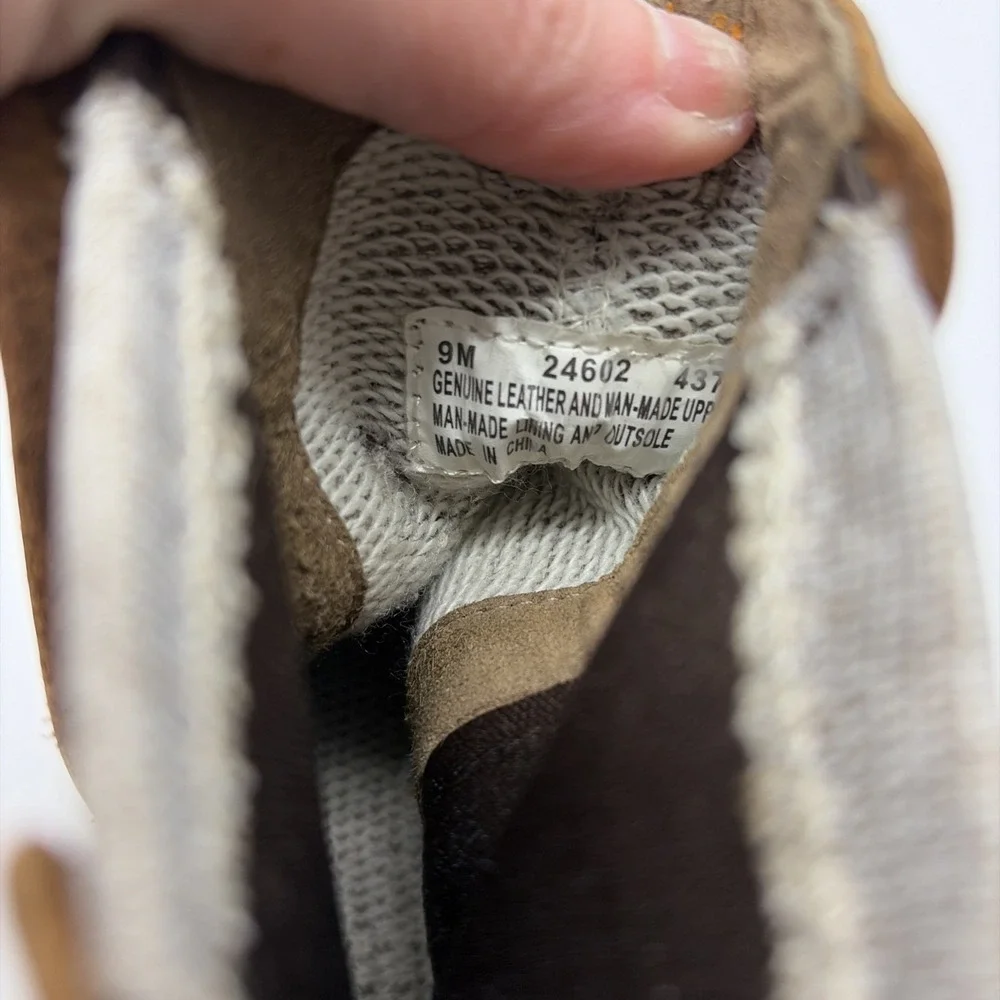 Timberland Chelsea‎ X Smart Wool Brown Leather Ankle Boots Vibram Size 9 M